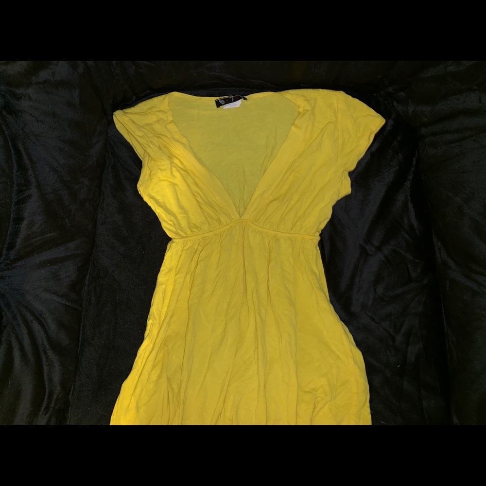 Yellow Loose Shirt